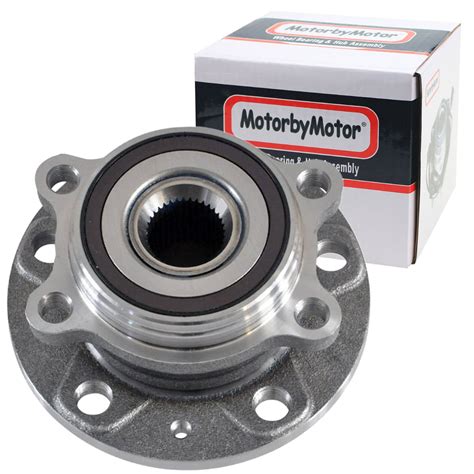 MotorbyMotor 513253 Front Wheel Bearing Hub Assembly Fits For Audi A3