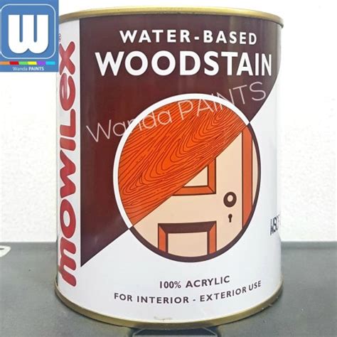 Jual Woodstain Mowilex Cat Kayu Waterbased Clear Finish Jakarta