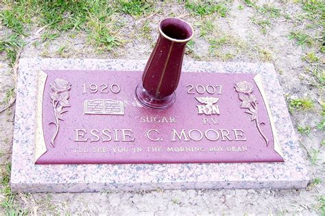 Essie C Moore 1920 2007 Find A Grave Memorial