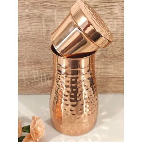 Ml Copper Sugar Pot Hammered Copper Sugar Pot Copper Pot At Rs