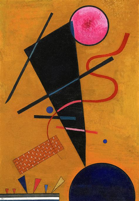 Contact 1924 Painting By Wassily Kandinsky Pixels