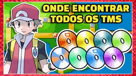 Como Pegar Todos Os Tm PokÉmon Fire Red E Leaf Green Youtube