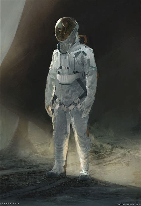 Space Suit - Saiful Haque | Sci fi concept art, Space suit, Science ...