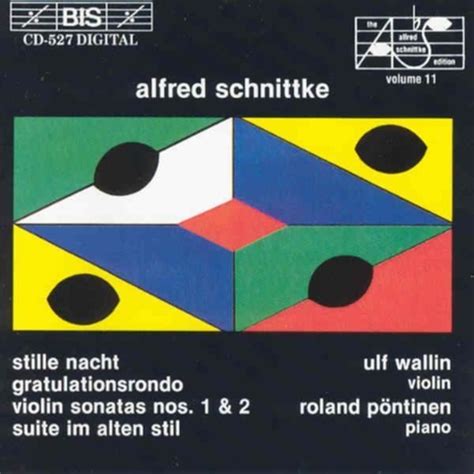 Alfred Schnittke Sonaten F R Violine Klavier Nr Cd Jpc