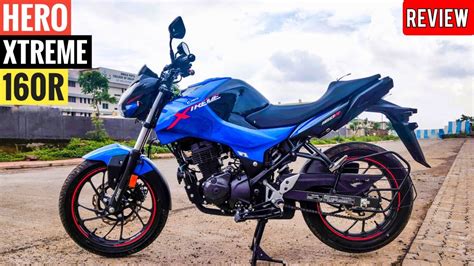 Hero Xtreme 160R Detailed Ride Review | Mileage | Price | Braking | Exhaust - YouTube