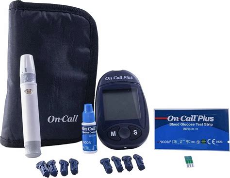 1 50 Mmol L Glucometer Acon On Call With 10 Strips At Rs 400 In New Delhi