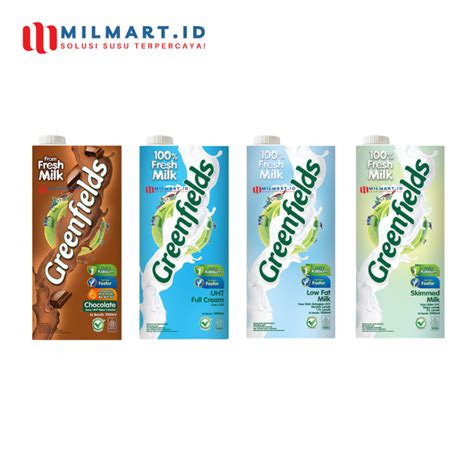 Jual GREENFIELDS UHT MILK 950 ML SUSU SEGAR CAIR FRESH MILK FULL CREAM