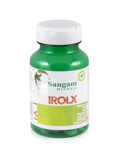 Айролкс Сангам Хербалс - при дефиците железа / Irolx Sangam Herbals 60 ...