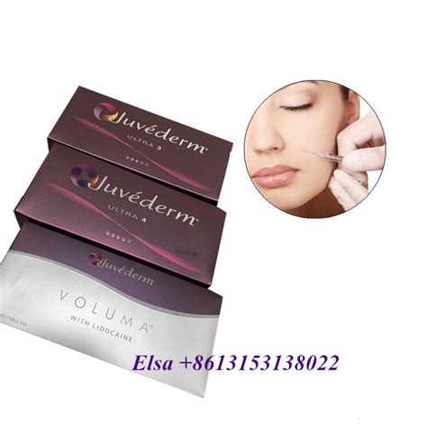 Juvederm Voluma Hyaluronic Acid Dermal Filler Prefilled Injection Gel