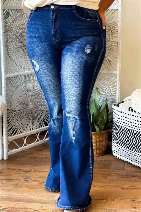 Leopard Jeans