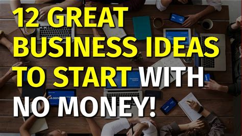 How To Start A Business With No Money In Small Business Ideas