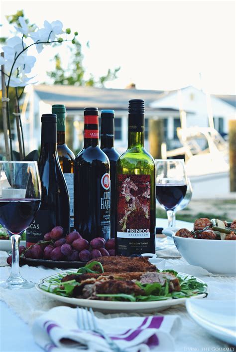 Living The Gourmet Breaded Lamb Steaks Featuring Wines Of Garnacha