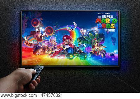 Tv Screen Playing Image & Photo (Free Trial) | Bigstock