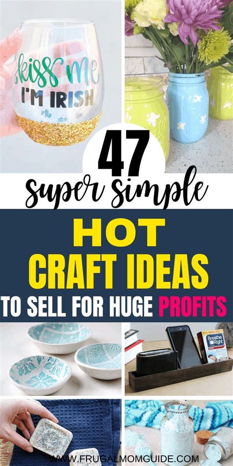 Hot Craft Ideas to Sell (47 Most Profitable Crafts to Sell in 2024) | Profitable crafts, Easy ...