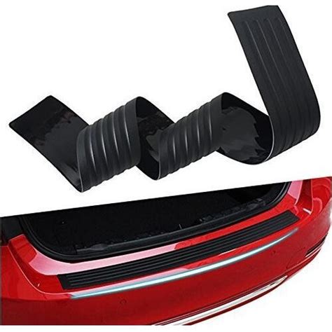 BSO 90CM Car Trunk Door Sill Plate Rear Bumper Guard Protector Rubber