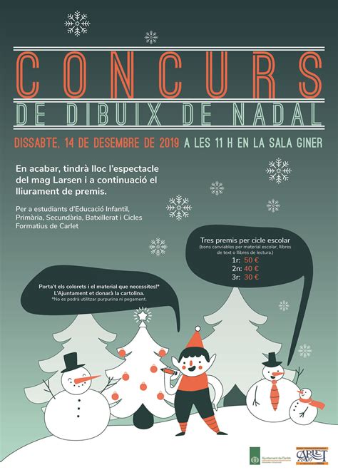 Concurso De Dibujo De Navidad Ajuntament De Carlet