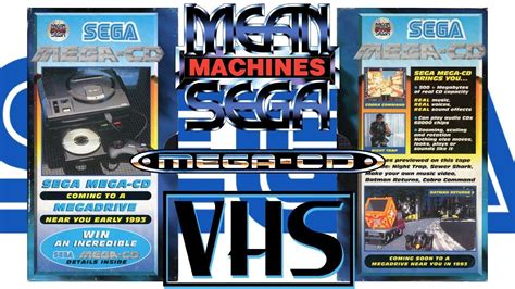 Sega Mean Machines Megadrive32xmega Cd Vhs Uk 1993 Youtube