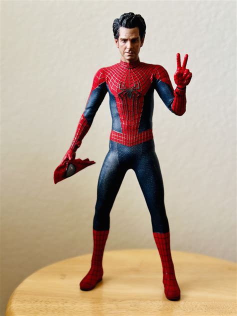 Hot Toys Spider Man Andrew Garfield The Amazing Spider Man Nwh Page Collector