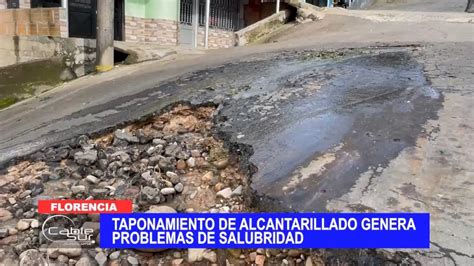 07 TAPONAMIENTO DE ALCANTARILLADO GENERA PROBLEMAS DE SALUBRIDAD Mp4