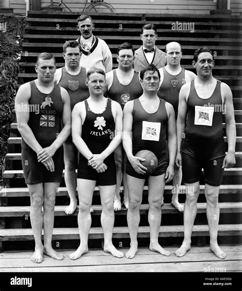 Juegos Olímpicos Amberes Water Polo Final 1920 Fotografía de