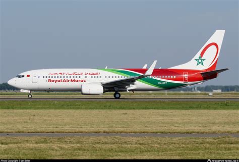 CN ROT Royal Air Maroc Boeing 737 8B6 WL Photo By Jan Seler ID