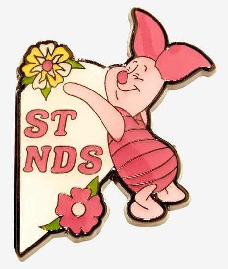 Hot Topic Disney Winnie The Pooh Best Friends Heart Set Piglet Only Pin