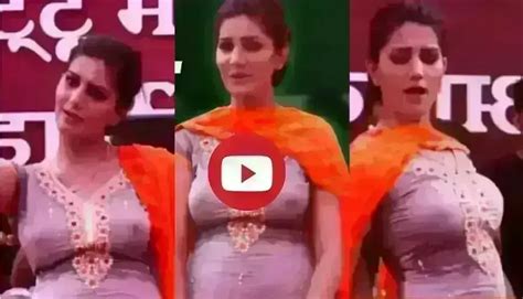 sapna choudharys viral dance video fans  crazy   sexy