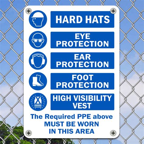 The Required Ppe Must Be Worn Sign Claim Your 10 Discount