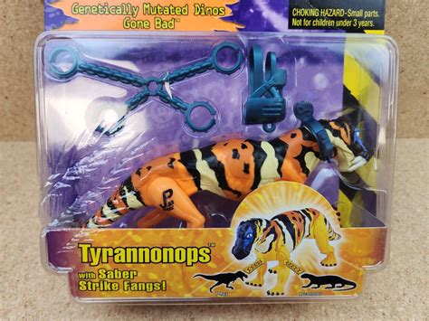 Jurassic Park Chaos Effect Tyrannonops T Rex Lycaenops Kenner 1997 Sealed New Ebay