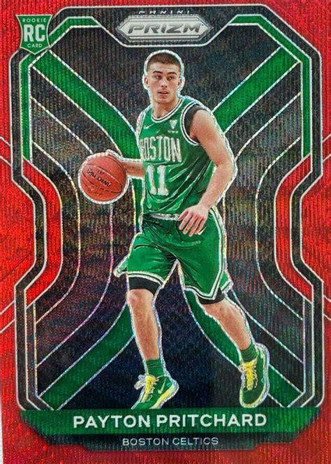 Payton Pritchard 2020 Prizm 257 Ruby Wave Price Guide Sports Card