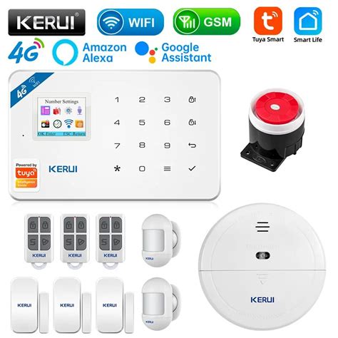 Kerui Sistema De Alarma Inteligente Para El Hogar Detector De