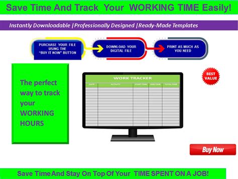 Work Tracker Log Template Tracker Printable Time Task Work Task Tracker ...