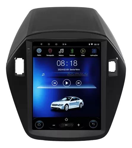 Multimidia Hyundai Ix35 Android 13 Tesla Carplay 2gb 32gb