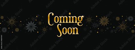 coming soon sign on white background Stock Vector | Adobe Stock