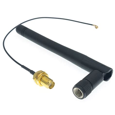 Antena plegable de 2 4G módulo wifi Bluetooth ZigBee cable