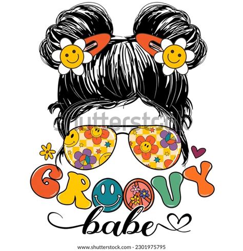 274 Groovy Babe Images Stock Photos Vectors Shutterstock