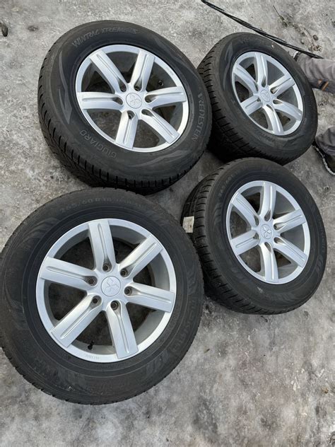 Диски колеса резина зима 265 60 18 mitsubishi pajero wagon оригінал ...