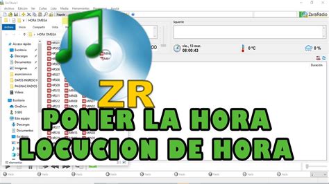 C Mo Configurar La Hora En Zararadio Mundowin