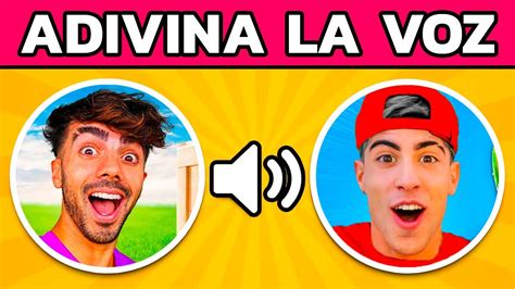 Adivina El Youtuber Por Su Voz 🔥 Fede Vigevani Alejo Igoa 🔊