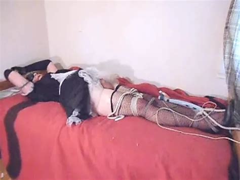 Sissy Maid Caught In Self Bondage Canadian Shemale Couple Porn XHamster