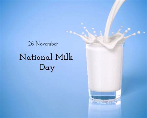 National Milk Day In India Th November Swikriti S Blog