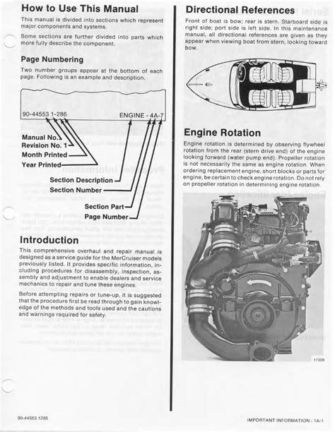 Mercruiser Mercury Marine 4 Cyl 165 170 180 190 3 7l Alpha One Engine Full Service And Repair