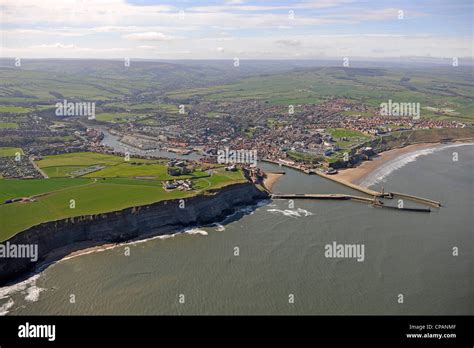 Aerial view of whitby hi-res stock photography and images - Alamy