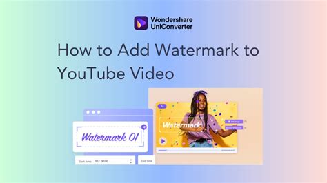 How to Add Watermark to YouTube Video | Watermark Editor - YouTube