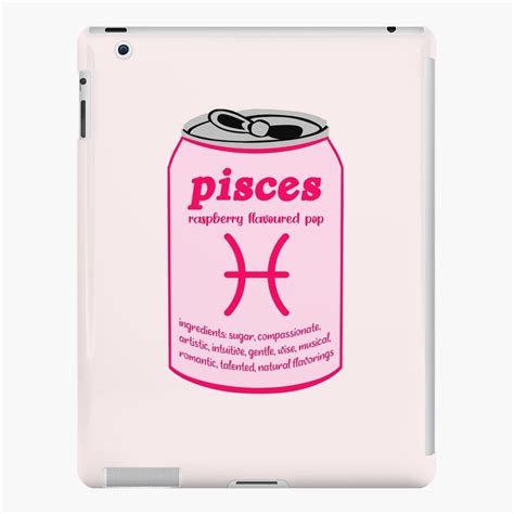 Pisces Zodiac Sign Trendy Vsco Sticker Ipad Case And Skin For Sale By