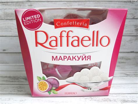 Конфеты FERRERO Raffaello маракуйя - «А у вас щиплет язык от Raffaello ...