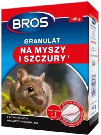 Bros Granulat Na Myszy I Szczury 140G MosBielsko