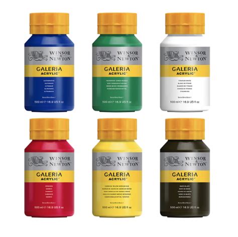 Winsor And Newton Galeria Acrylic Paint Set Of Luna Rain