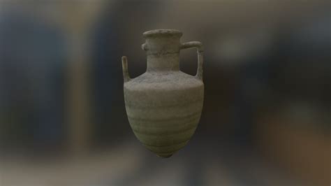 Alabaster Amphoriskos 3d Model By Balkan Heritage Foundation Bhf