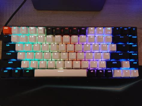 Recenzie Keychron K2 75 Layout Gateron Hot Swappable Brown Switch US Alza Sk